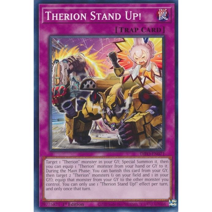 Image for Therion Stand Up! (DIFO-EN071) (DIFO) - YuGiOh