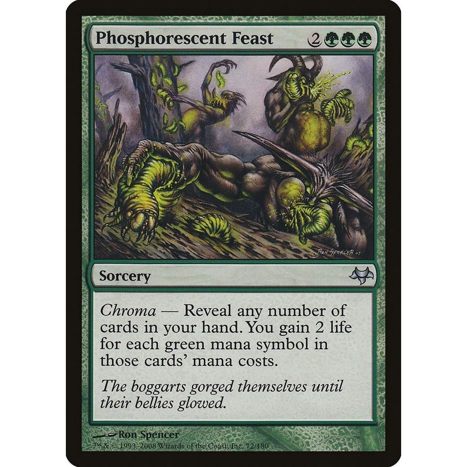 Image for Phosphorescent Feast (72) (EVE) - Magic: The Gathering