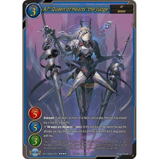 Image for A7 "Queen of Hearts" the Judge (2021GB04-029) - Gate Ruler
