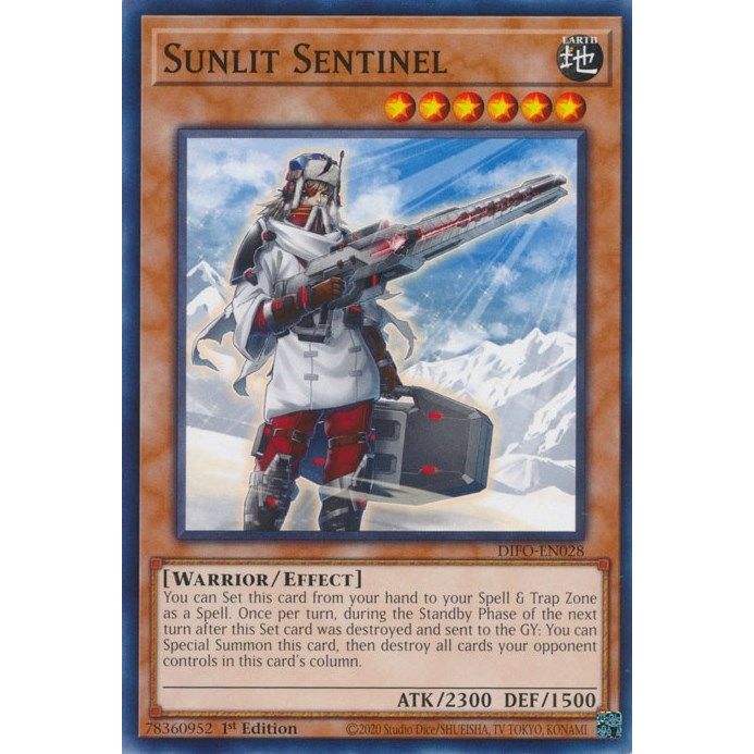 Image for Sunlit Sentinel (DIFO-EN028) (DIFO) - YuGiOh