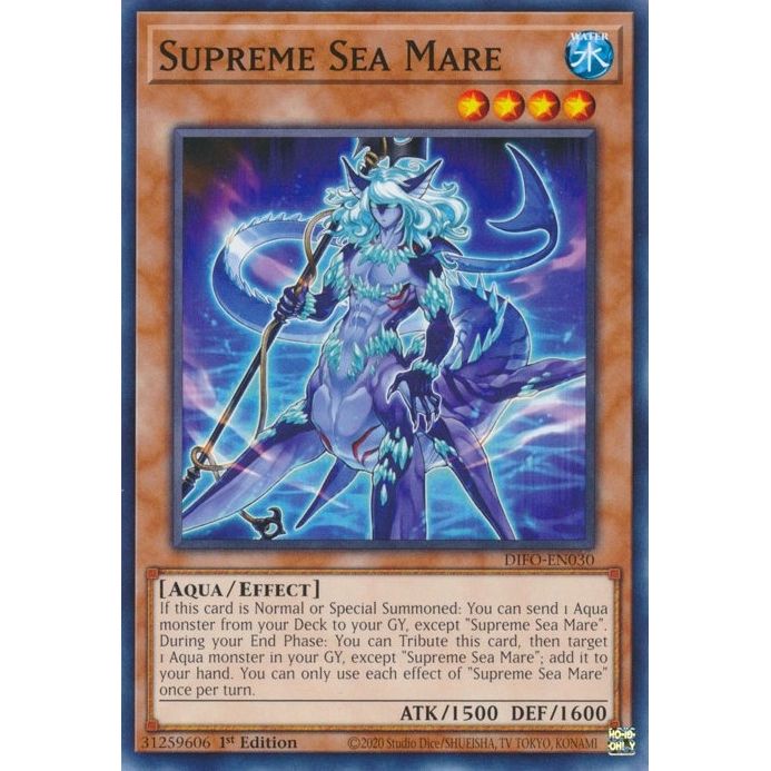 Image for Supreme Sea Mare (DIFO-EN030) (DIFO) - YuGiOh