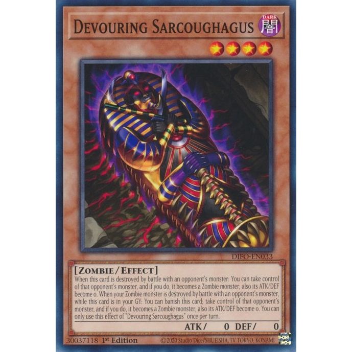 Image for Devouring Sarcoughagus (DIFO-EN033) (DIFO) - YuGiOh