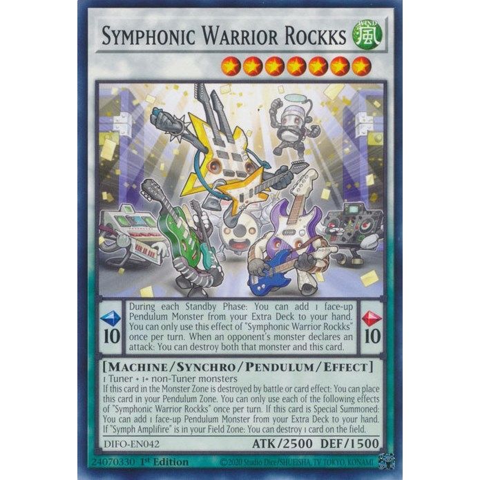 Image for Symphonic Warrior Rockks (DIFO-EN042) (DIFO) - YuGiOh