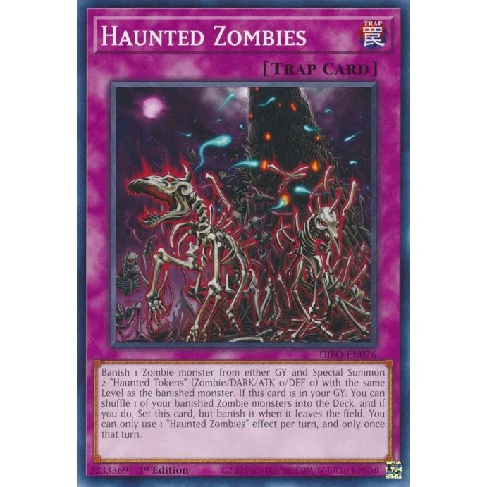 Image for Haunted Zombies (DIFO-EN076) (DIFO) - YuGiOh
