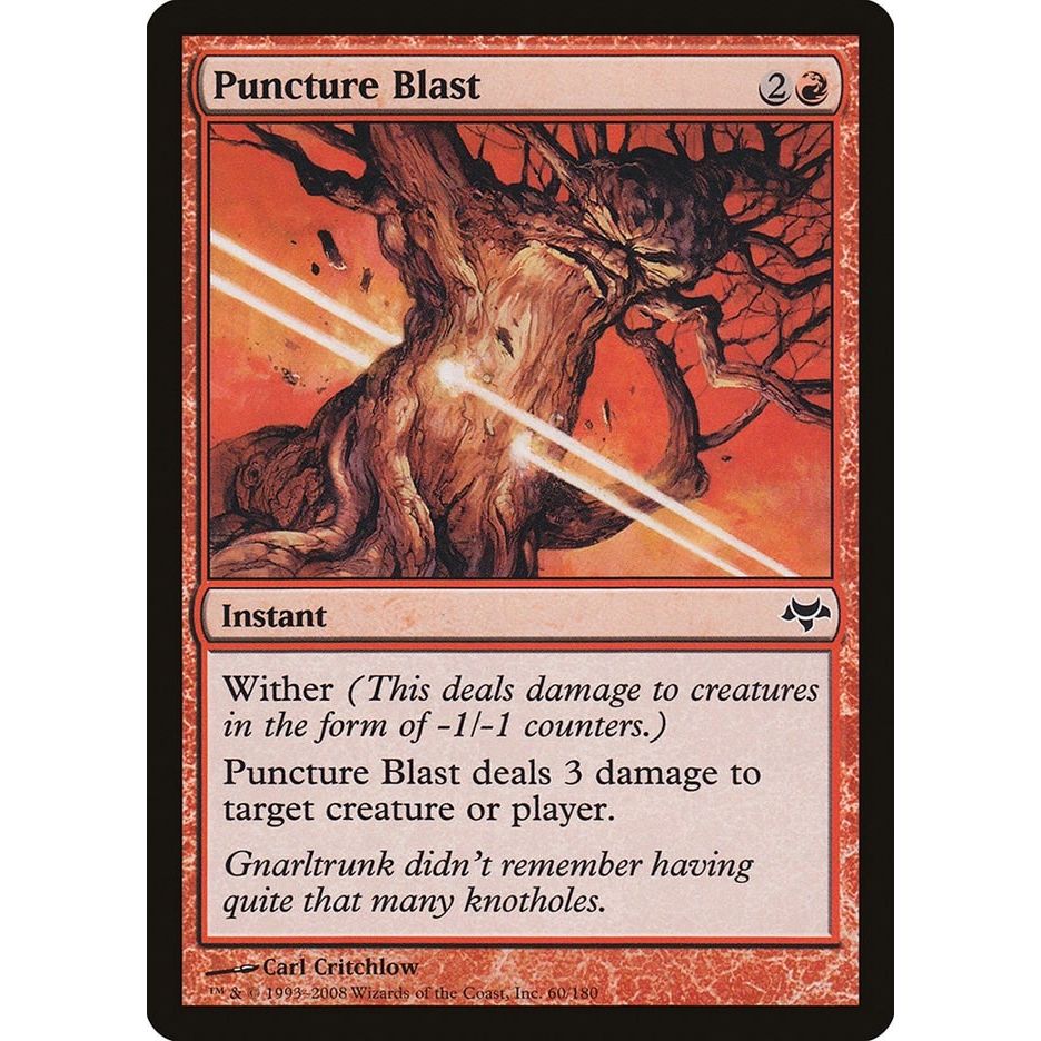 Image for Puncture Blast (60) (EVE) - Magic: The Gathering