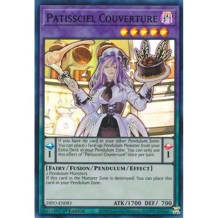 Image for Patissciel Couverture (DIFO-EN083) (DIFO) - YuGiOh
