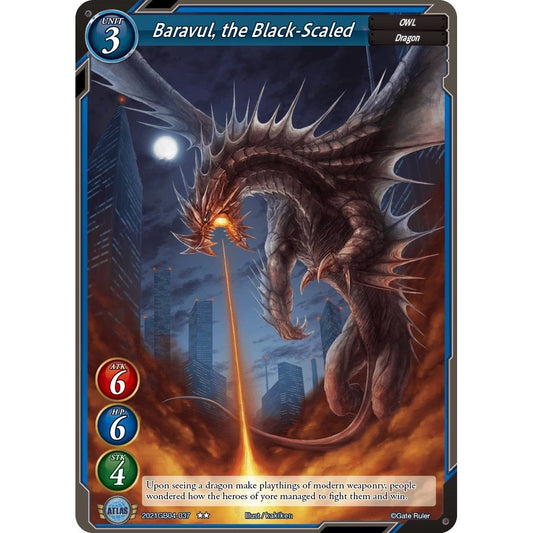 Image for Baravul, the Black-Scaled (2021GB04-037) - Gate Ruler