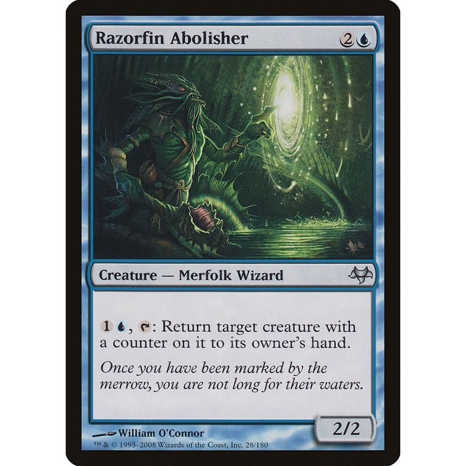 Image for Razorfin Abolisher (28) (EVE) - Magic: The Gathering