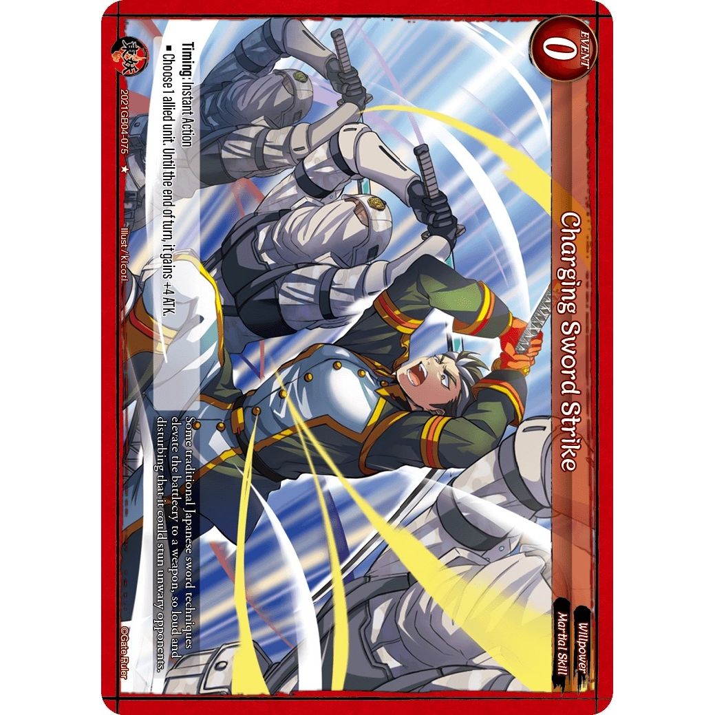 Image for Charging Sword Strike (2021GB04-075) - Gate Ruler