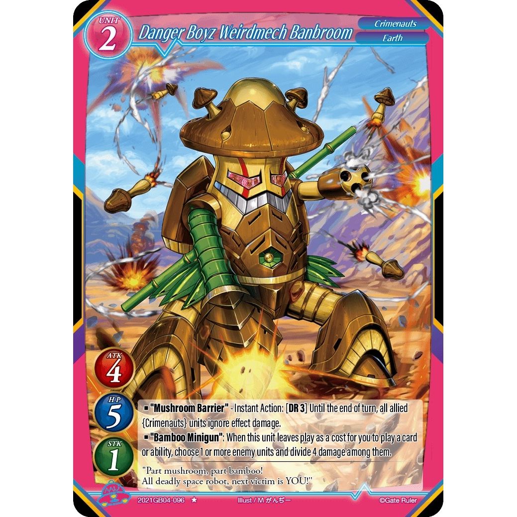 Image for Danger Boyz Weirdmech Banbroom (2021GB04-096) - Gate Ruler