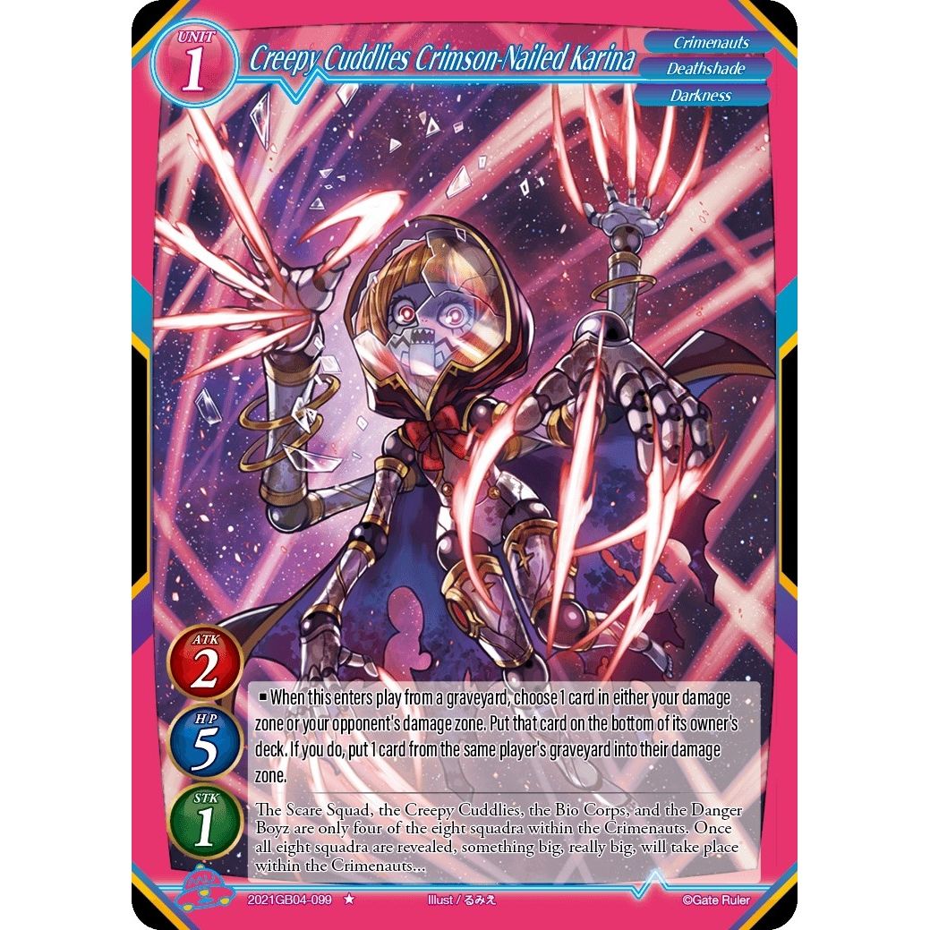 Image for Creepy Cuddlies Crimson-Nailed Karina (2021GB04-099) - Gate Ruler