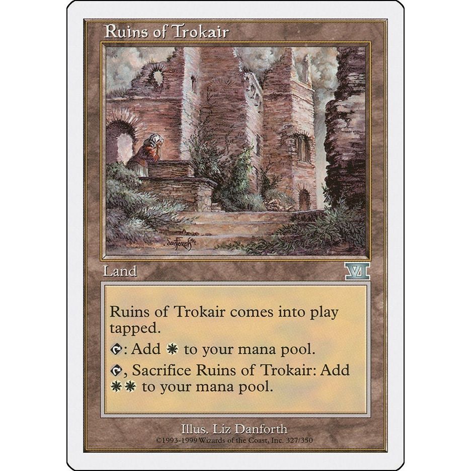 Image for Ruins of Trokair (327) (6ED) - Magic: The Gathering
