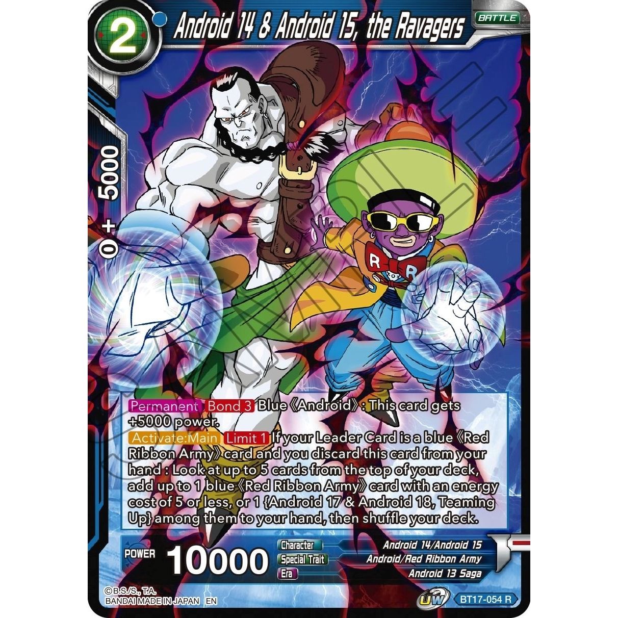 Image for Android 14 & Android 15, the Ravagers (BT17-054) (DBS-B17) - Dragon Ball Super: Masters