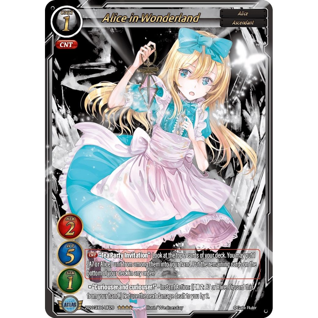 Image for Alice in Wonderland (Uber Rare) (2021GB04-UR20) - Gate Ruler