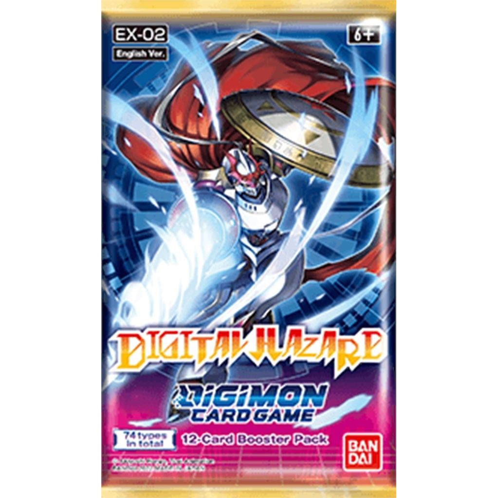 Image for Digital Hazard Booster Pack - Digimon Card Game