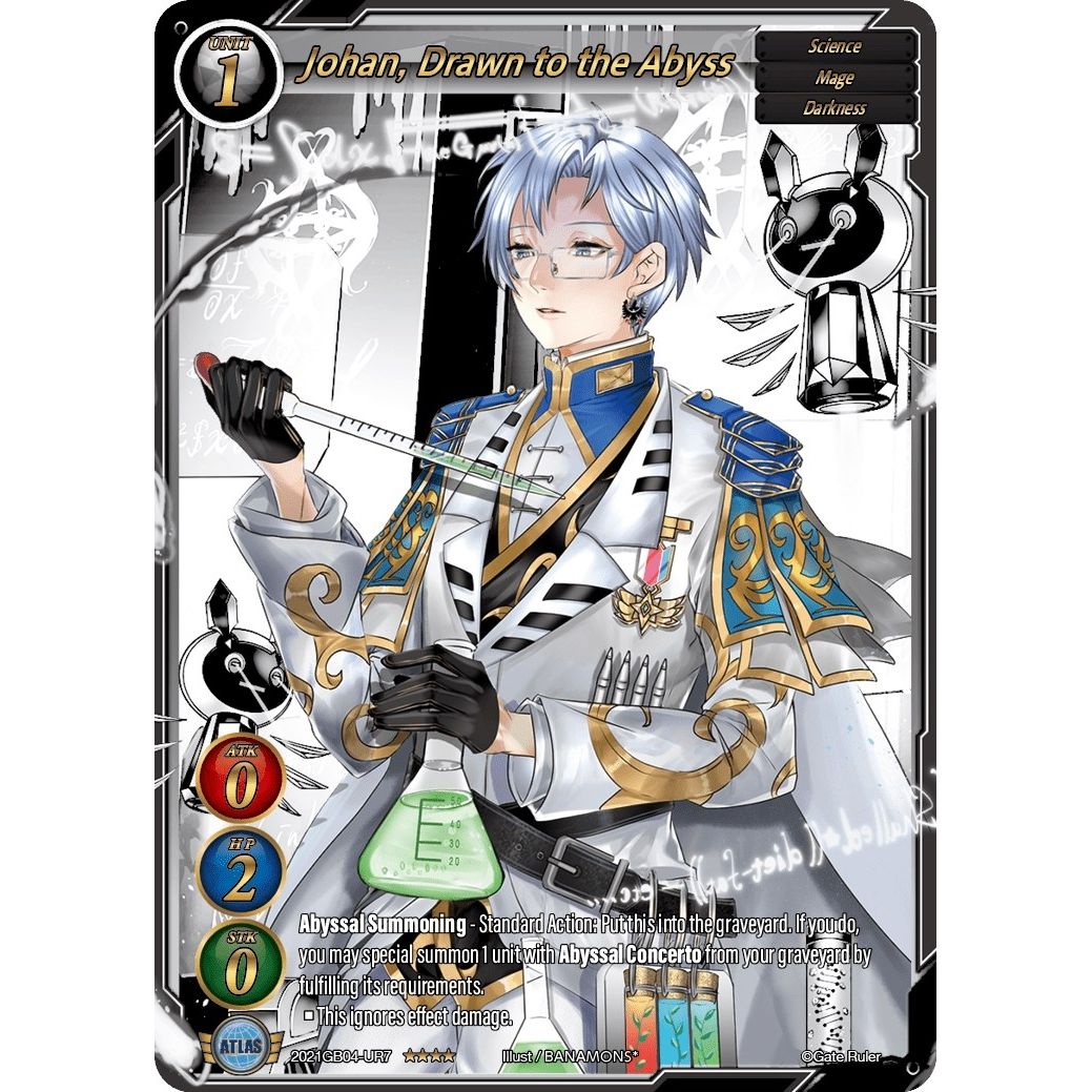 Image for Johan, Drawn to the Abyss (Uber Rare) (2021GB04-UR7) - Gate Ruler