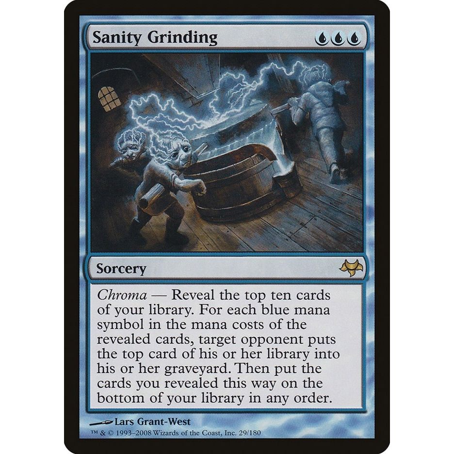 Image for Sanity Grinding (29) (EVE) - Magic: The Gathering