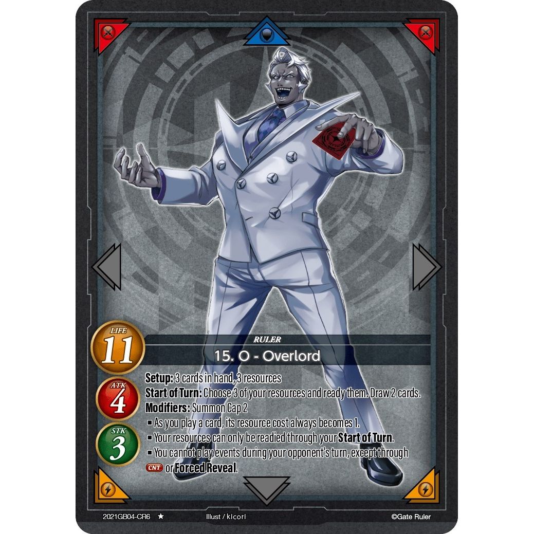 Image for 15. O - Overlord (CR6) (2021GB04-CR6) - Gate Ruler
