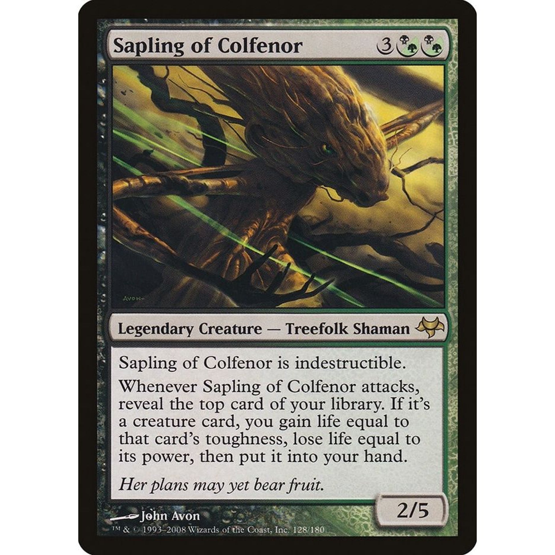 Image for Sapling of Colfenor (128) (EVE) - Magic: The Gathering