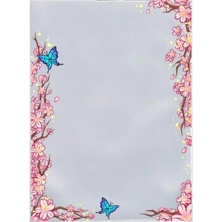 Image for Imperium Duelist Border Sleeves: Cherry Blossom (60-Pack) - Card Sleeves
