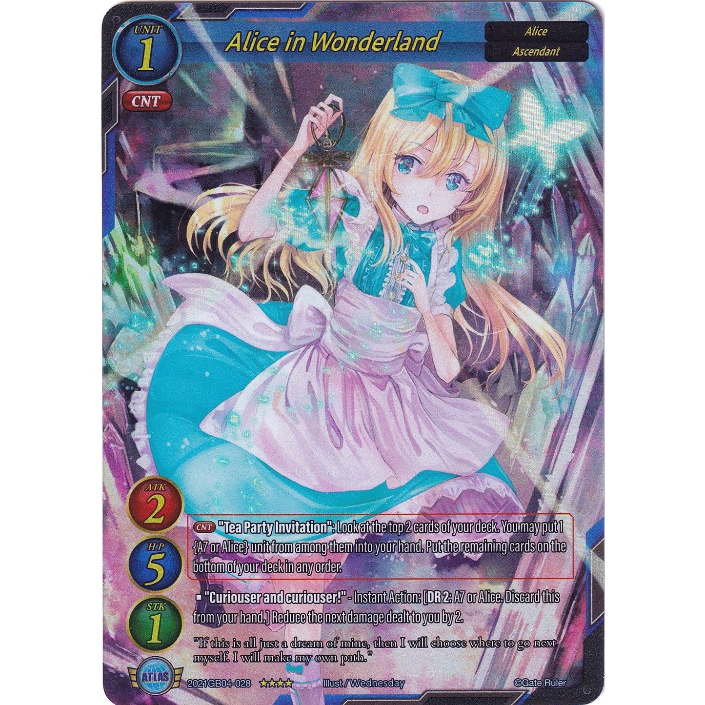 Image for Alice in Wonderland (Full Art) (2021GB04-028) - Gate Ruler