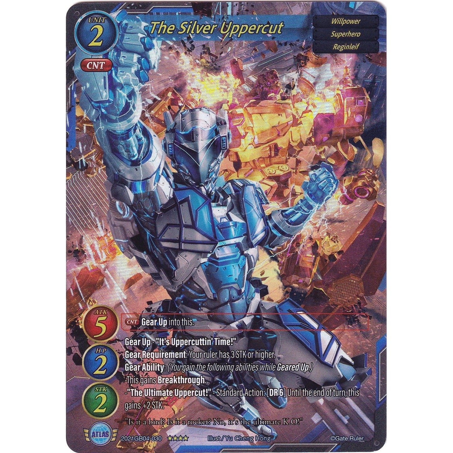 Image for The Silver Uppercut (Full Art) (2021GB04-030) - Gate Ruler