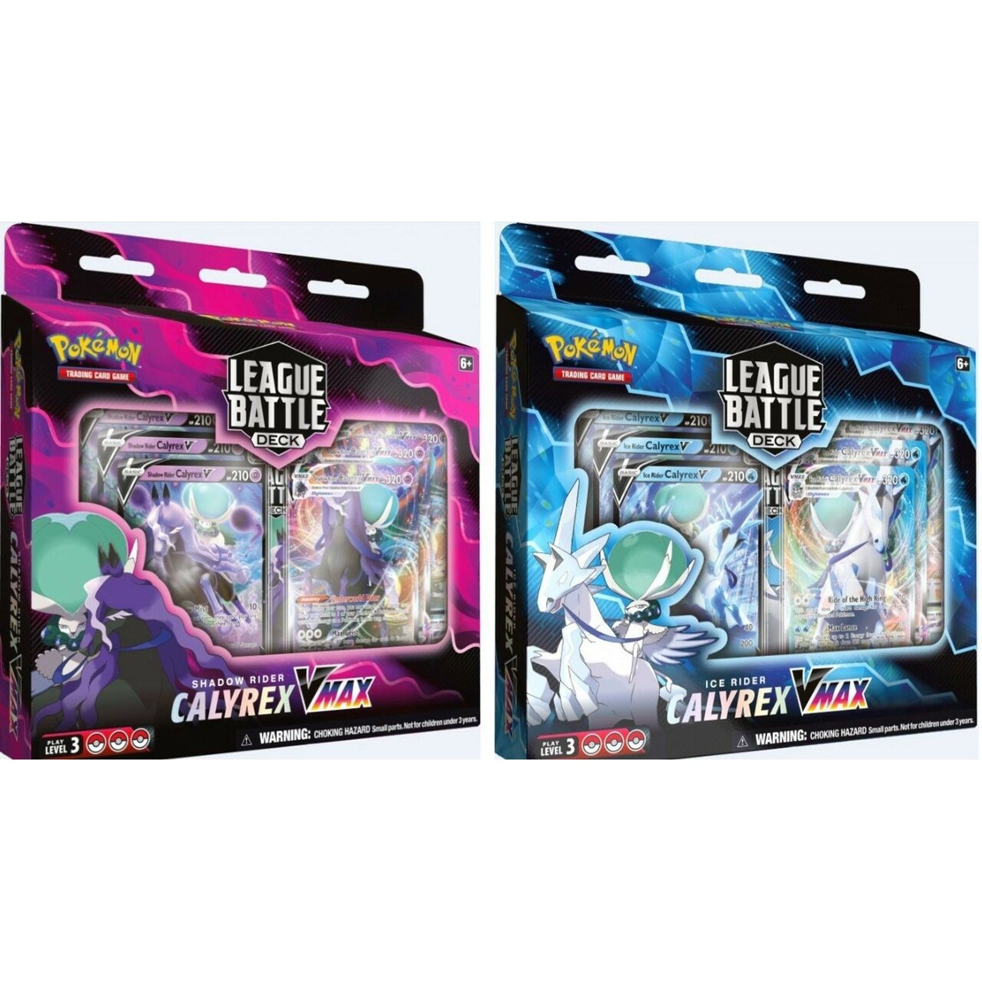 Image for League Battle Deck [Shadow Rider/Ice Rider Calyrex VMAX] [Set of 2] - Pokemon