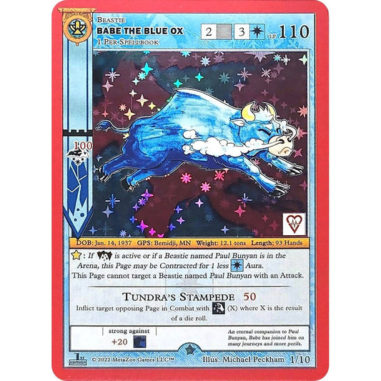Image for Babe The Blue Ox (1/10) (REV) - MetaZoo