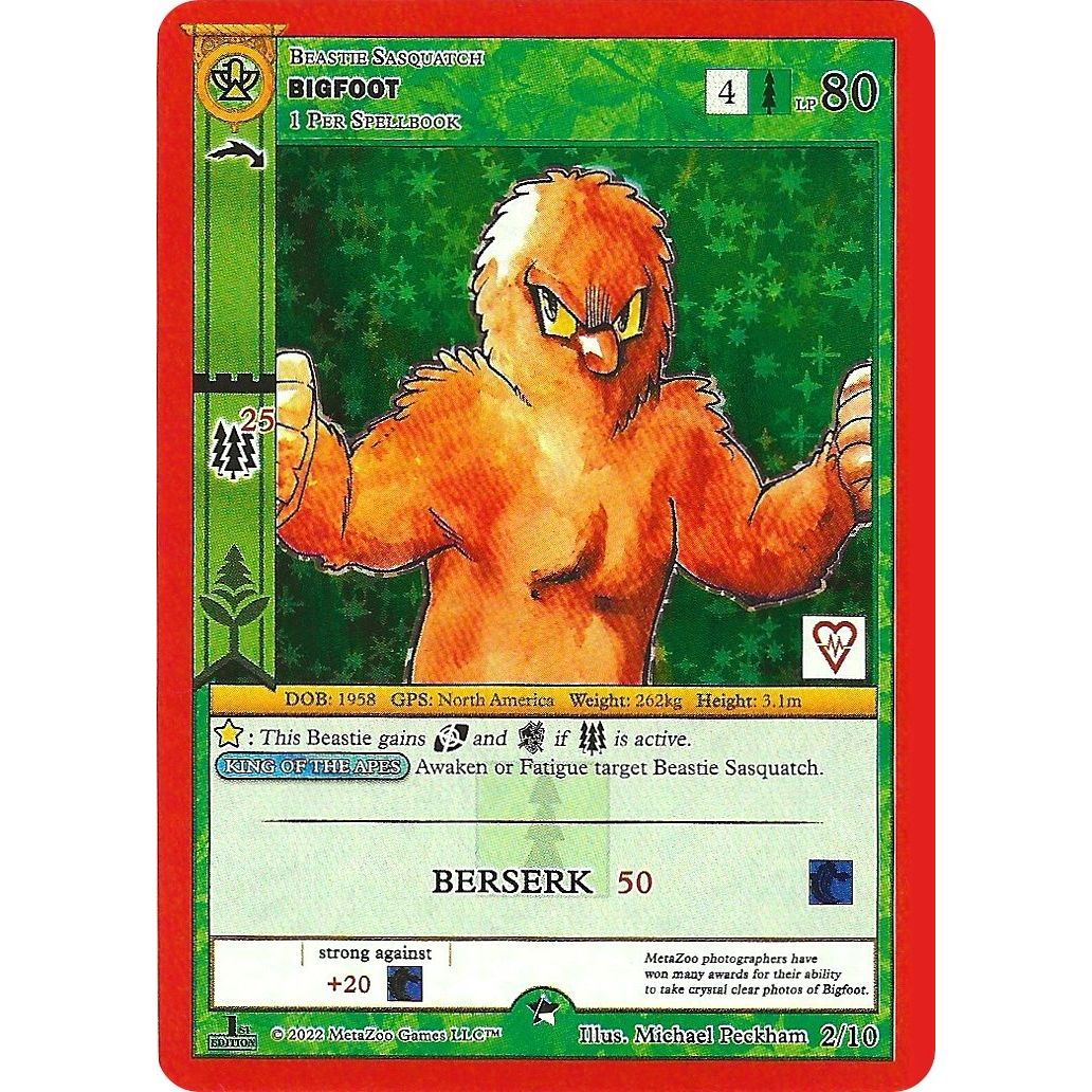 Image for Bigfoot (2/10) (REV) - MetaZoo