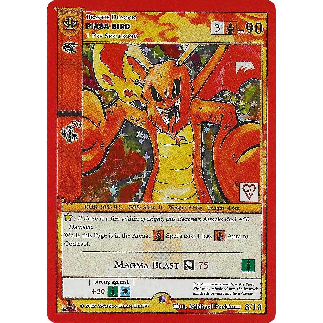 Image for Piasa Bird (8/10) (REV) - MetaZoo