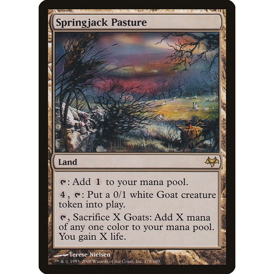 Image for Springjack Pasture (179) (EVE) - Magic: The Gathering