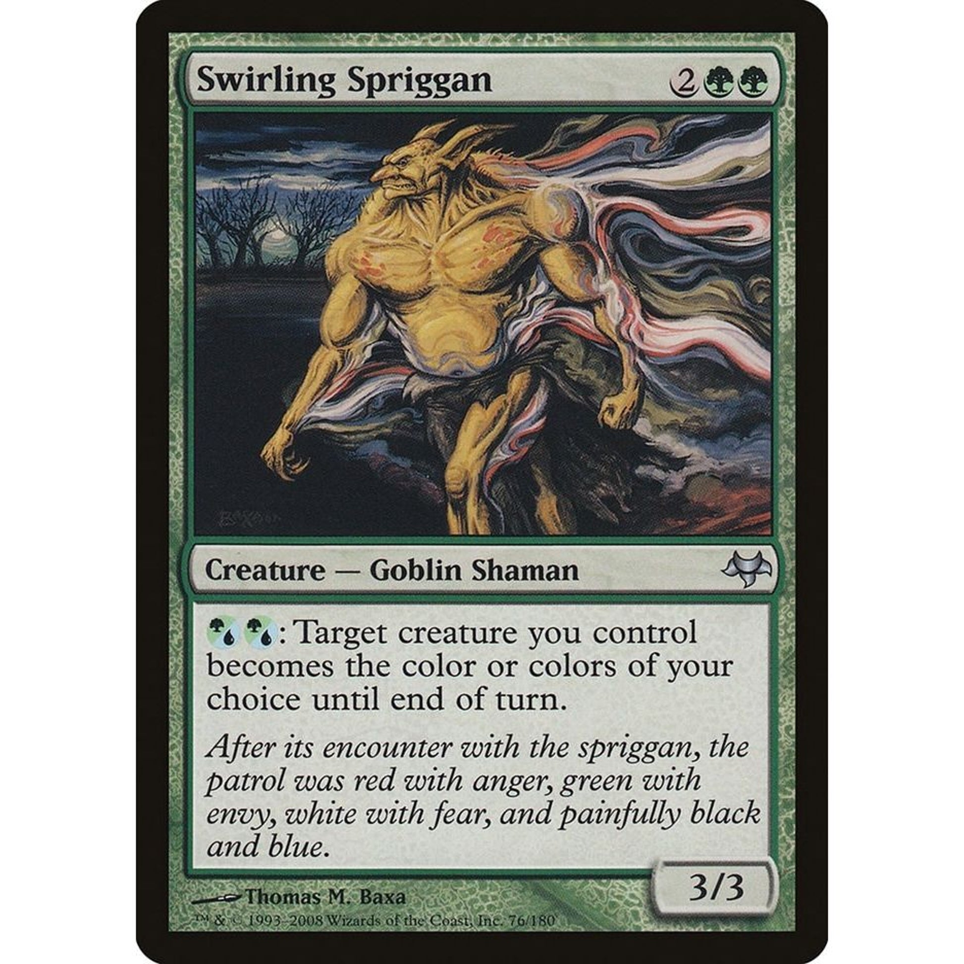 Image for Swirling Spriggan (76) (EVE) - Magic: The Gathering