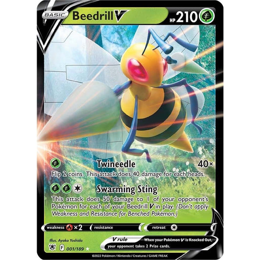 Image for Beedrill V (001/189) (SWSH10) - Pokemon