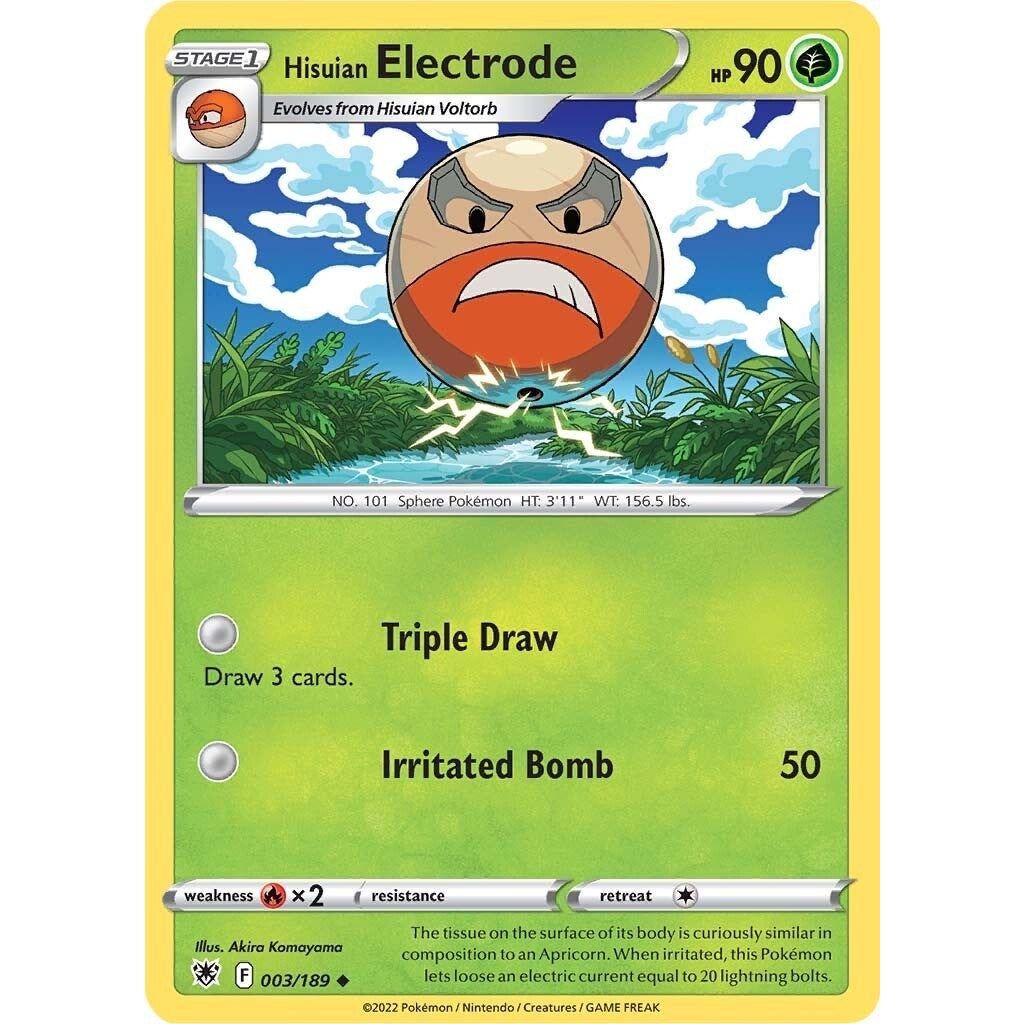 Image for Hisuian Electrode (003/189) (SWSH10) - Pokemon