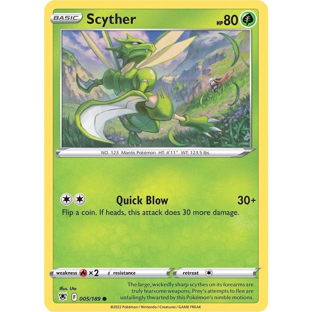 Image for Scyther (005) (005/189) (SWSH10) - Pokemon