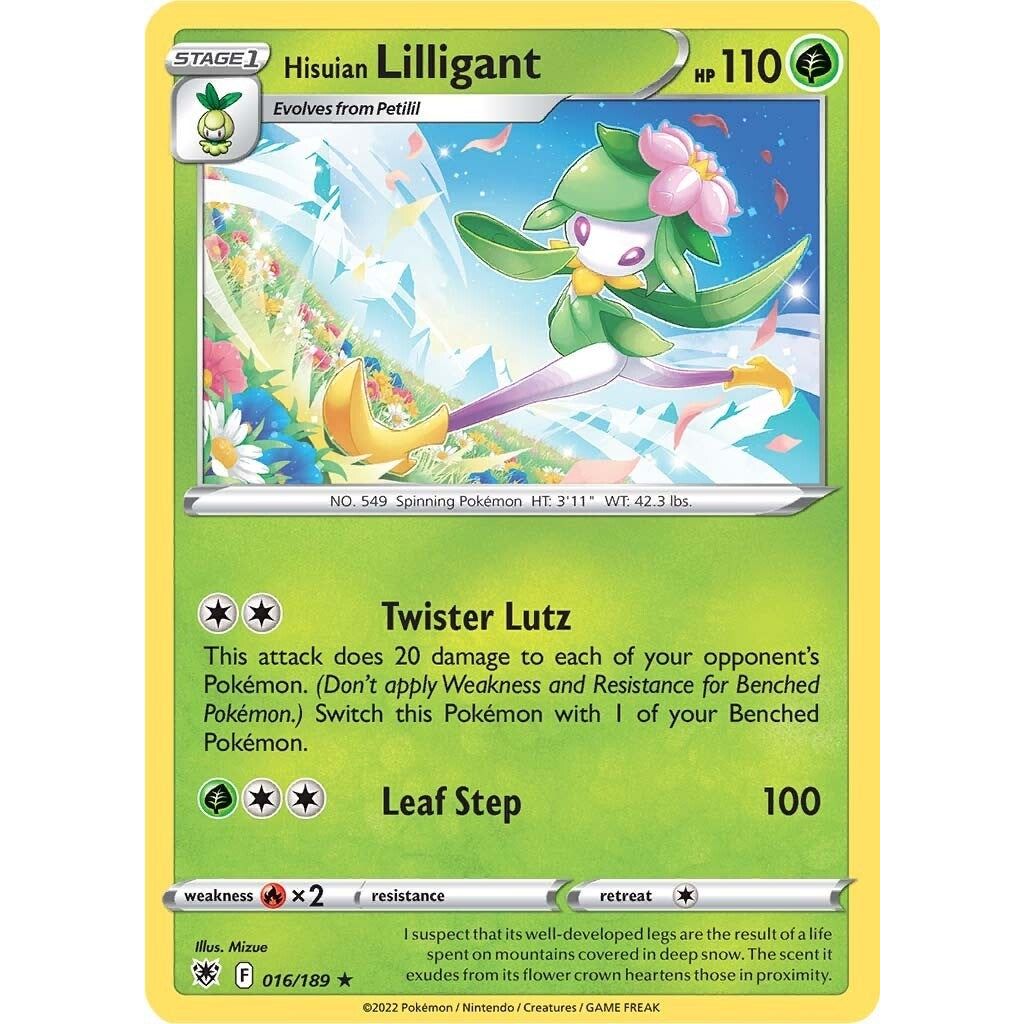 Image for Hisuian Lilligant (016/189) (SWSH10) - Pokemon