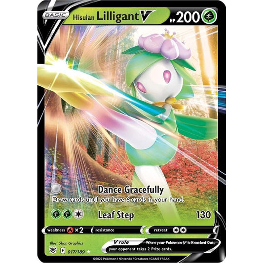 Image for Hisuian Lilligant V (017/189) (SWSH10) - Pokemon