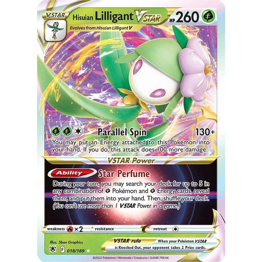 Image for Hisuian Lilligant VSTAR (018/189) (SWSH10) - Pokemon