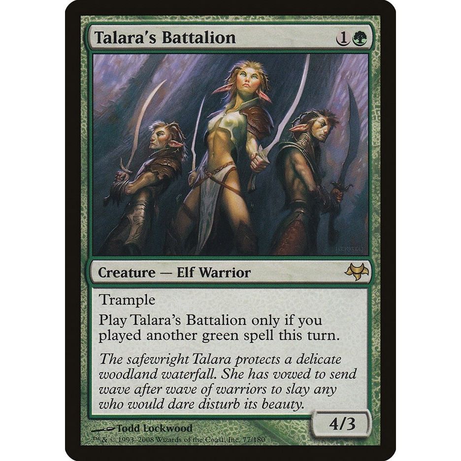 Image for Talara's Battalion (77) (EVE) - Magic: The Gathering