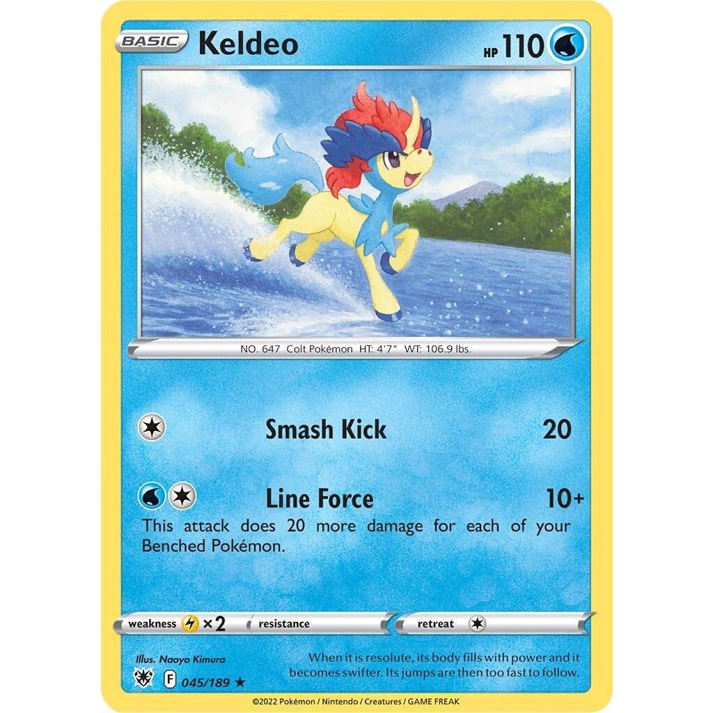 Image for Keldeo (045/189) (SWSH10) - Pokemon