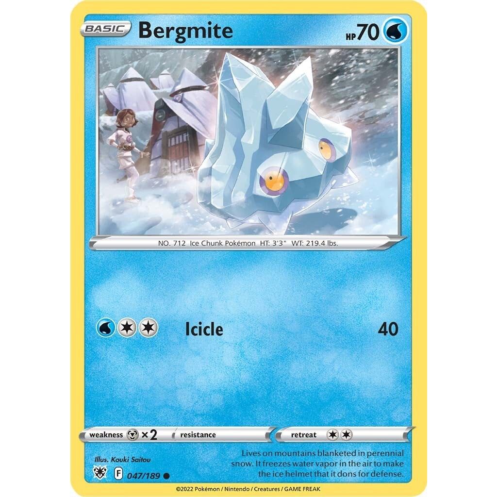 Image for Bergmite (047/189) (SWSH10) - Pokemon
