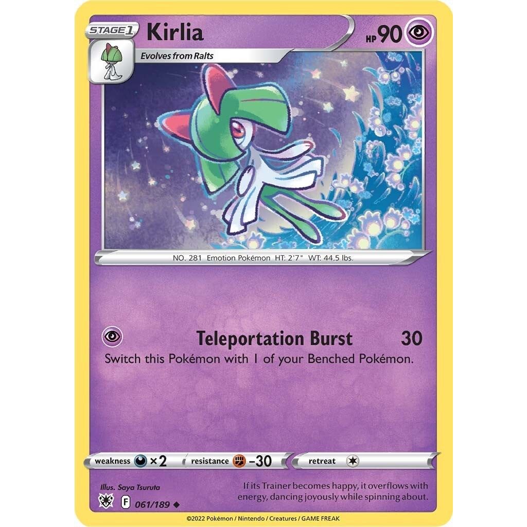 Image for Kirlia (061/189) (SWSH10) - Pokemon