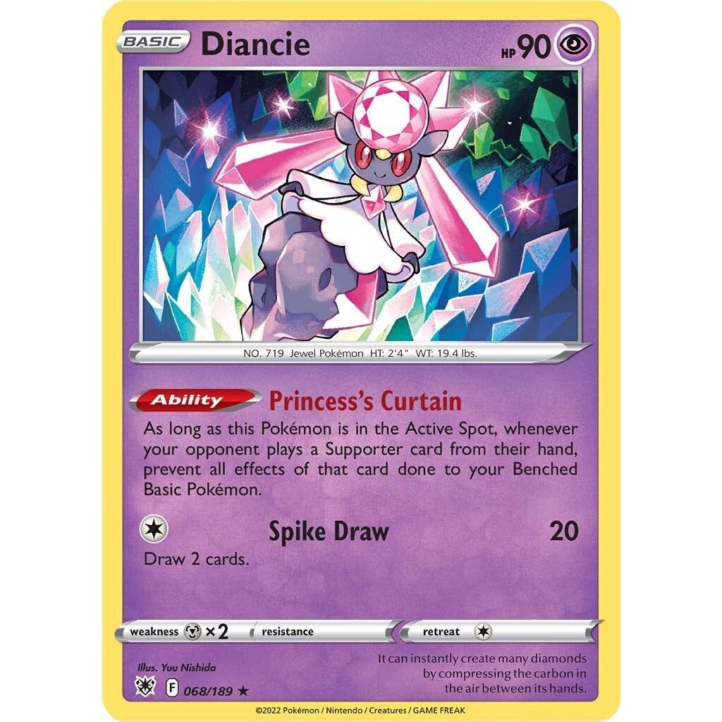 Image for Diancie (068/189) (SWSH10) - Pokemon