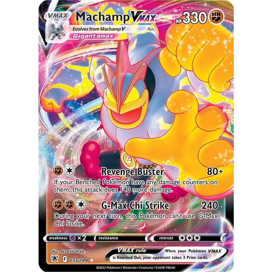 Image for Machamp VMAX (073/189) (SWSH10) - Pokemon