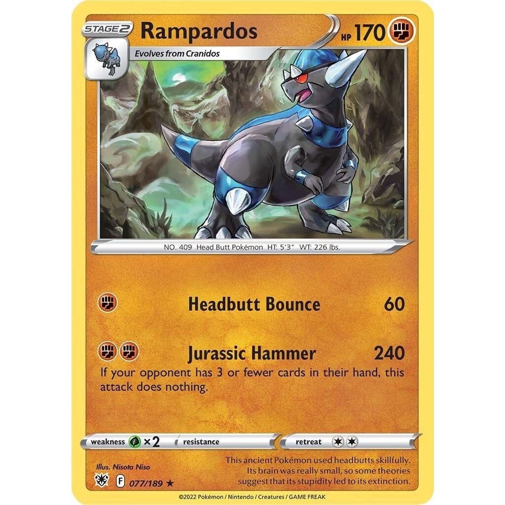 Image for Rampardos (077/189) (SWSH10) - Pokemon