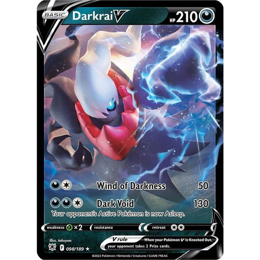 Image for Darkrai V (098/189) (SWSH10) - Pokemon