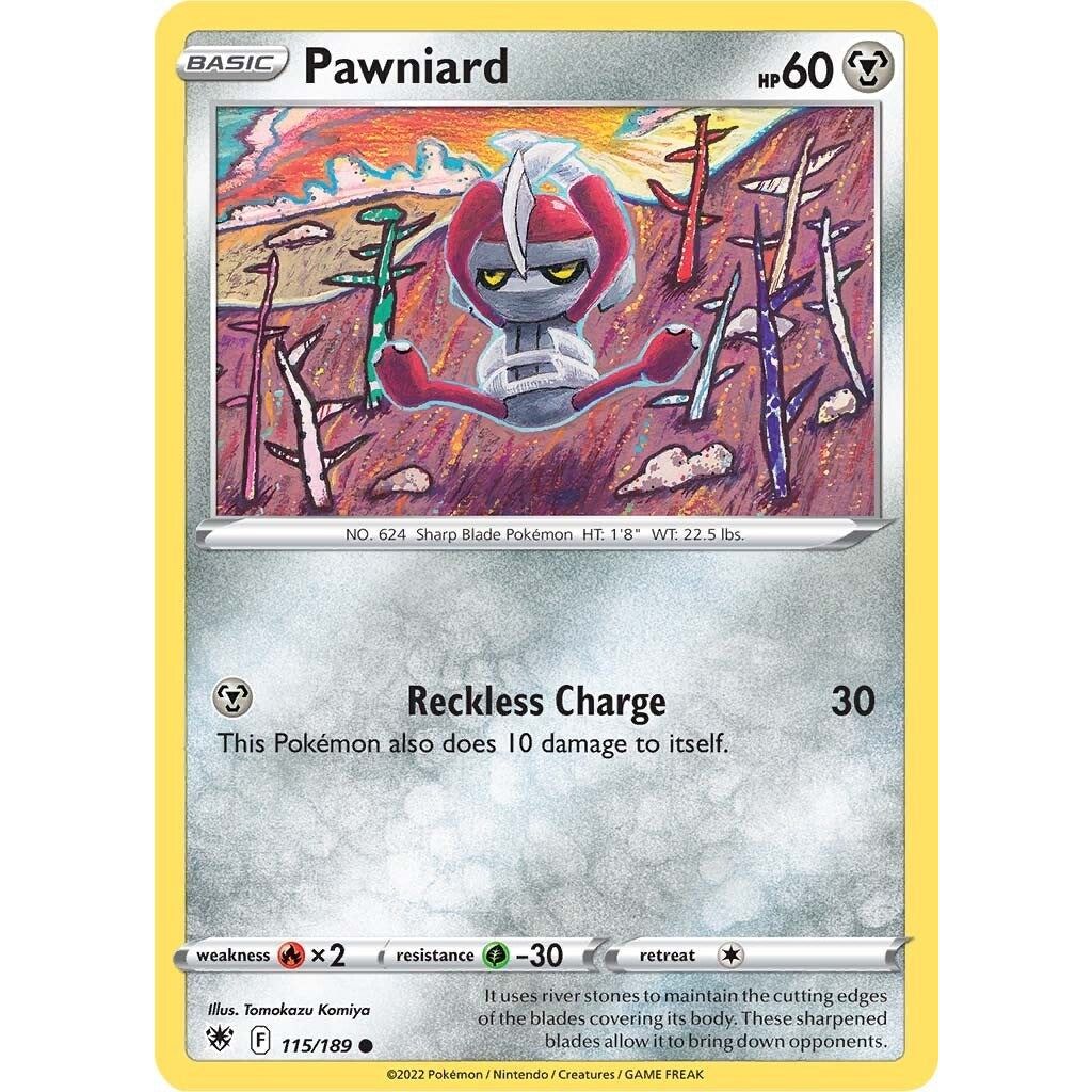 Image for Pawniard (115/189) (SWSH10) - Pokemon