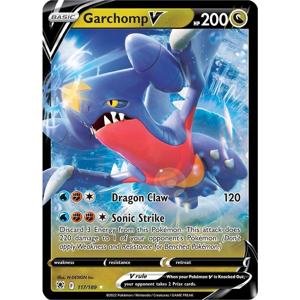 Image for Garchomp V (117/189) (SWSH10) - Pokemon