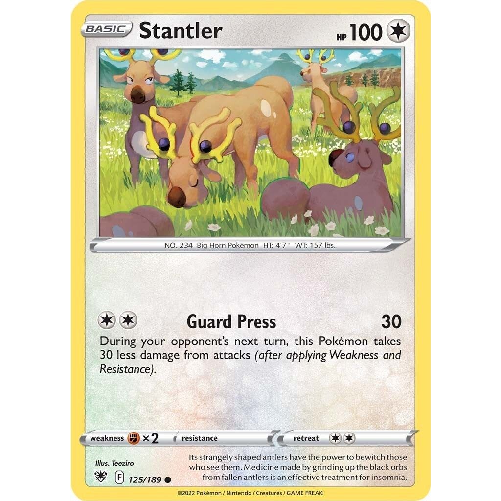 Image for Stantler (125/189) (SWSH10) - Pokemon