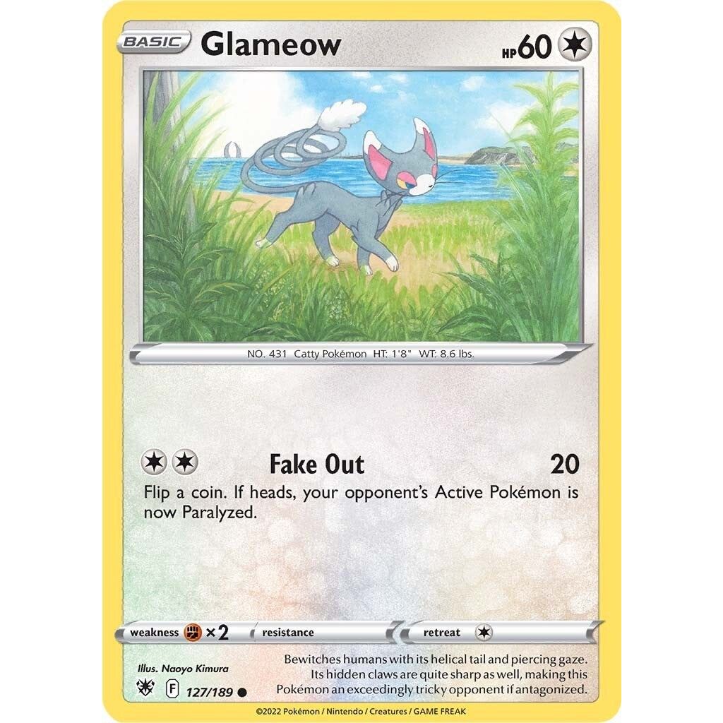 Image for Glameow (127/189) (SWSH10) - Pokemon